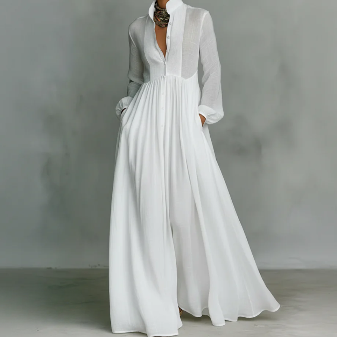 SVEA | Minimalistisches Maxikleid
