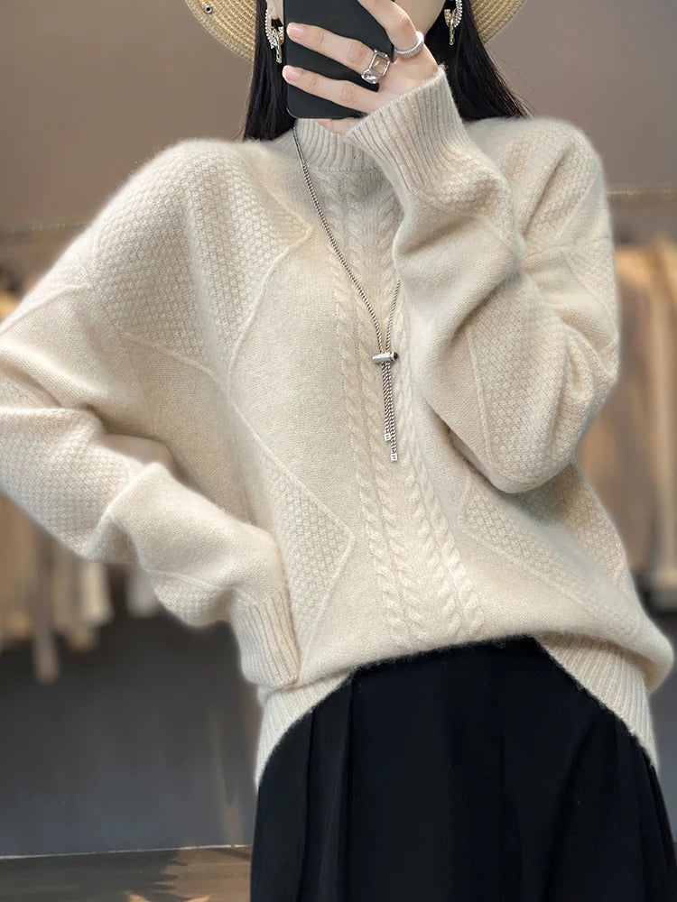 Jane | Cashmere Turtleneck Sweater