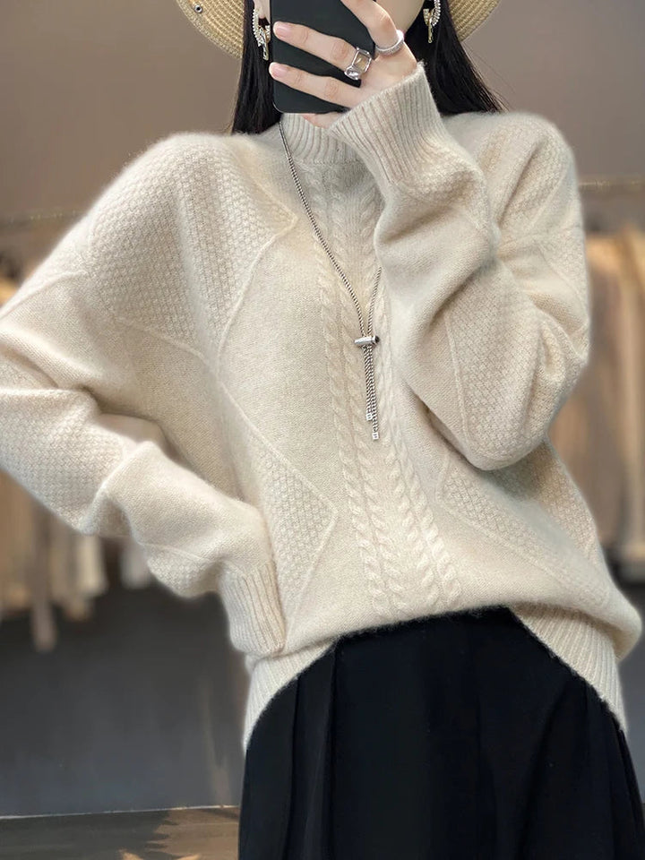 Jane | Cashmere Turtleneck Sweater