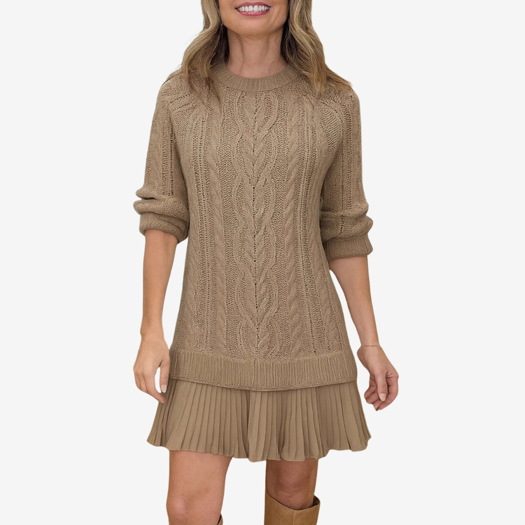 SVEA | Stilvolles & Warmes Strickkleid