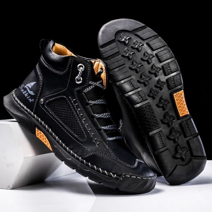 SVEA | St. Moritz Leder High Top Schuhe
