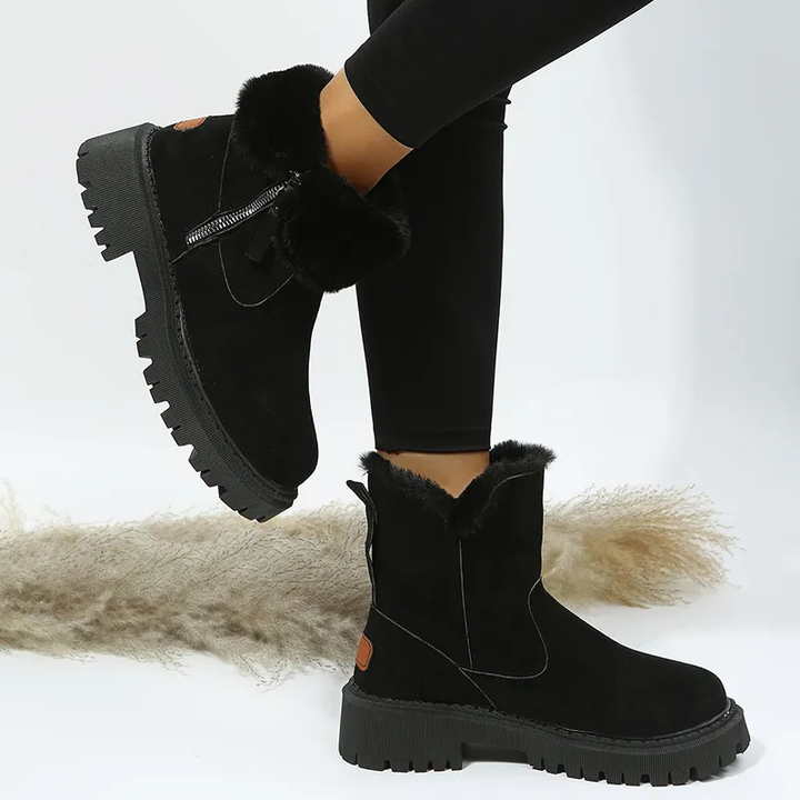 SVEA | Floor Bequeme warme Winterstiefel