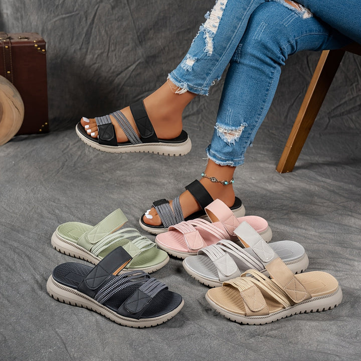 Cleo - Sporty Comfort Sandal with Platform Sole
