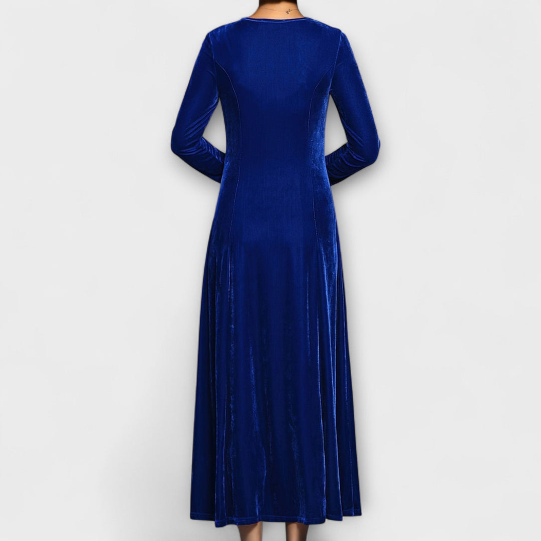 SVEA | Weiches Samtkleid
