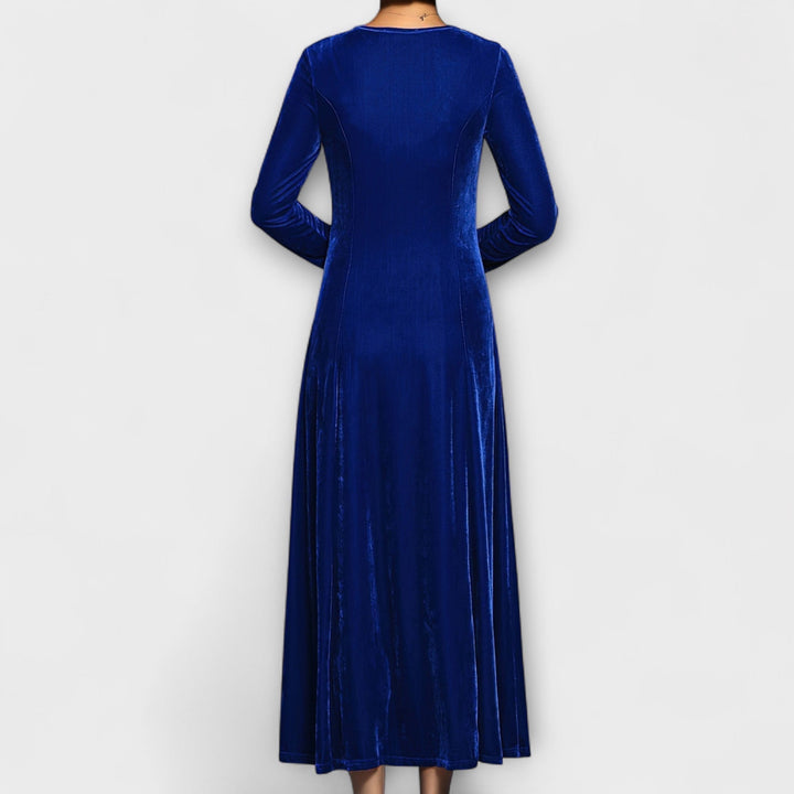 SVEA | Weiches Samtkleid