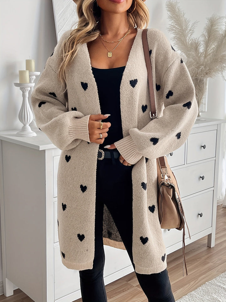 SVEA | Mabel Herz-Strickjacke