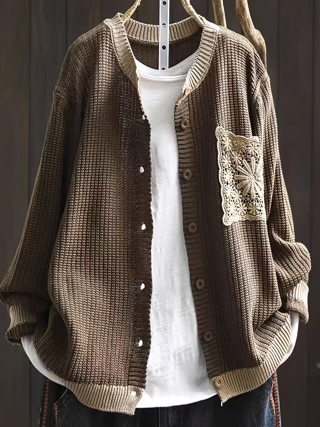 SVEA | Marcelline Stricktaschen-Mantel