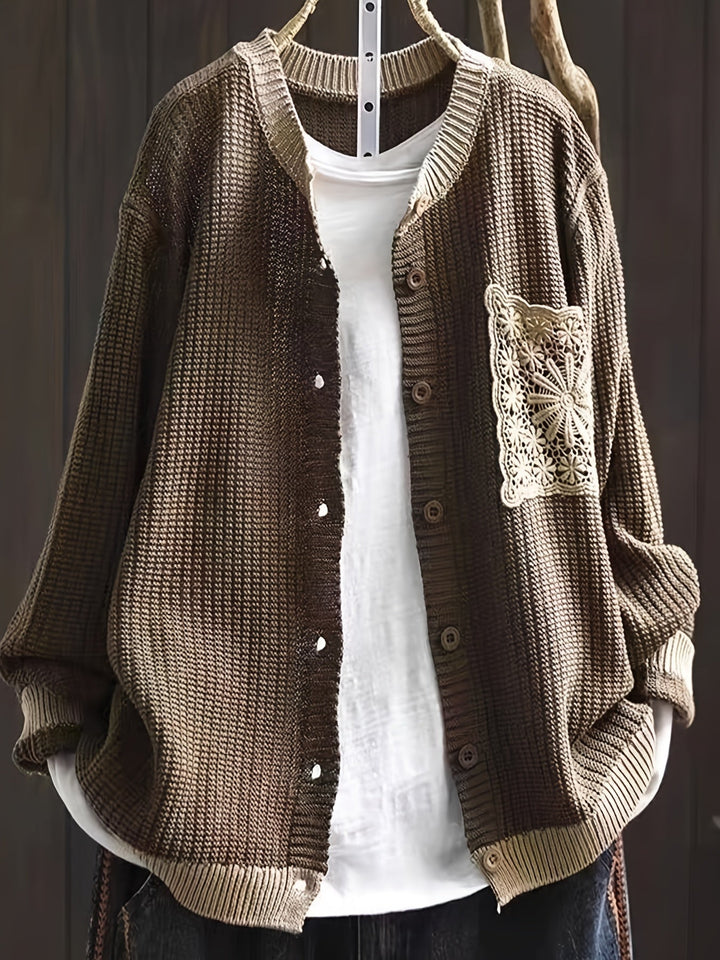 SVEA | Marcelline Stricktaschen-Mantel