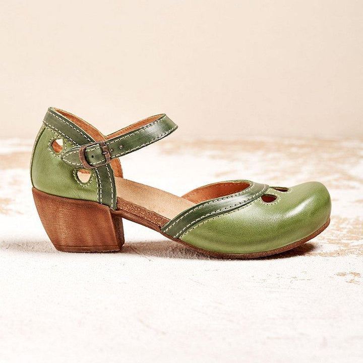 Laisy - Orthopaedic Sandals with Low Heel