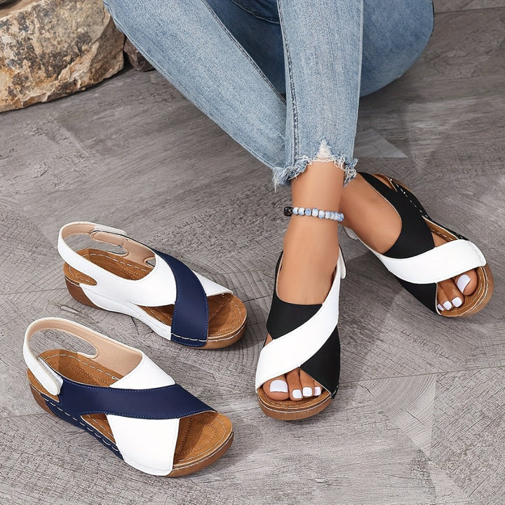 SVEA | Gela Offene Komfortsandalen