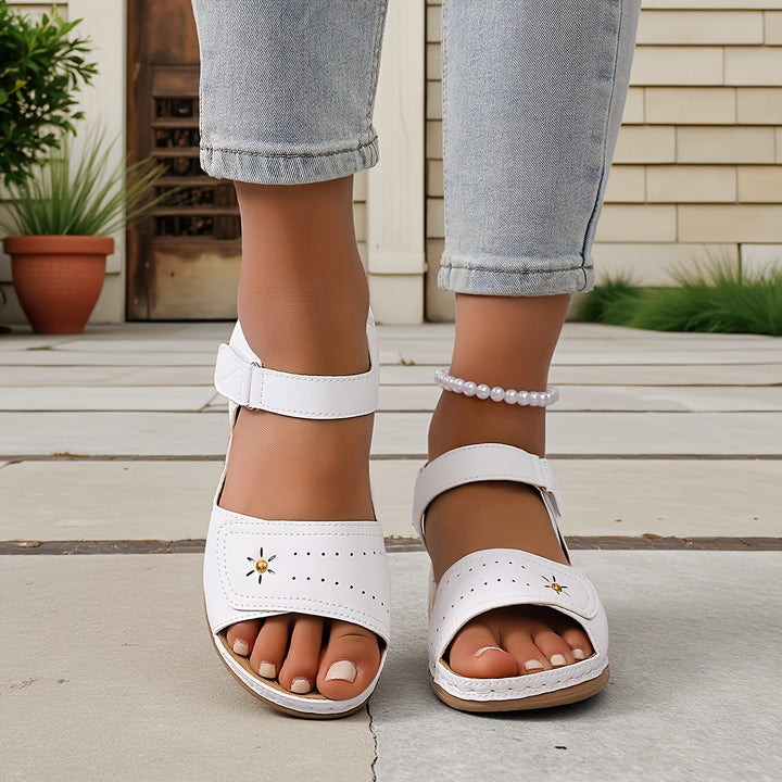 Liana - Lightweight Summer Sandal with Velcro Closure