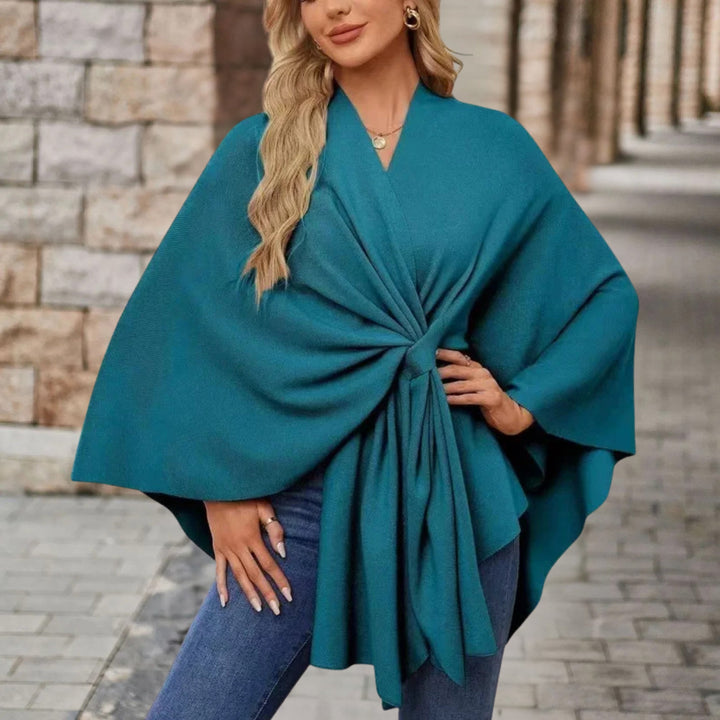 Jane | Elegant Poncho Sweater