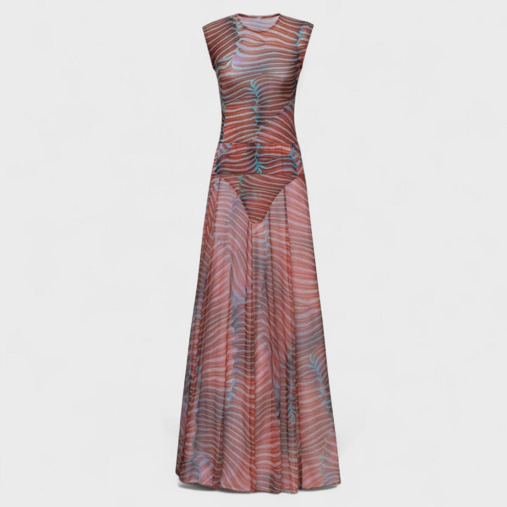 Martina – Elegant Dress with Bodysuit