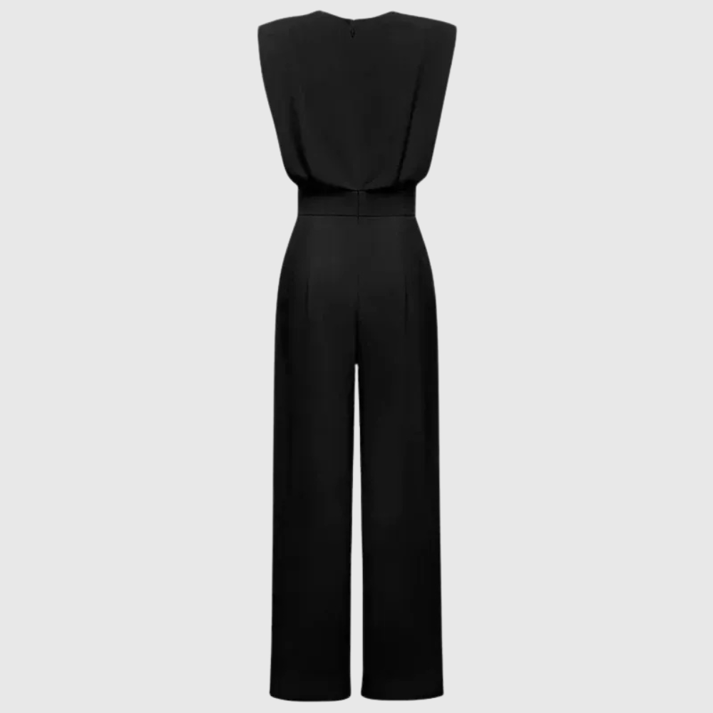 Noemi – Elegant Belted Jumpsuit