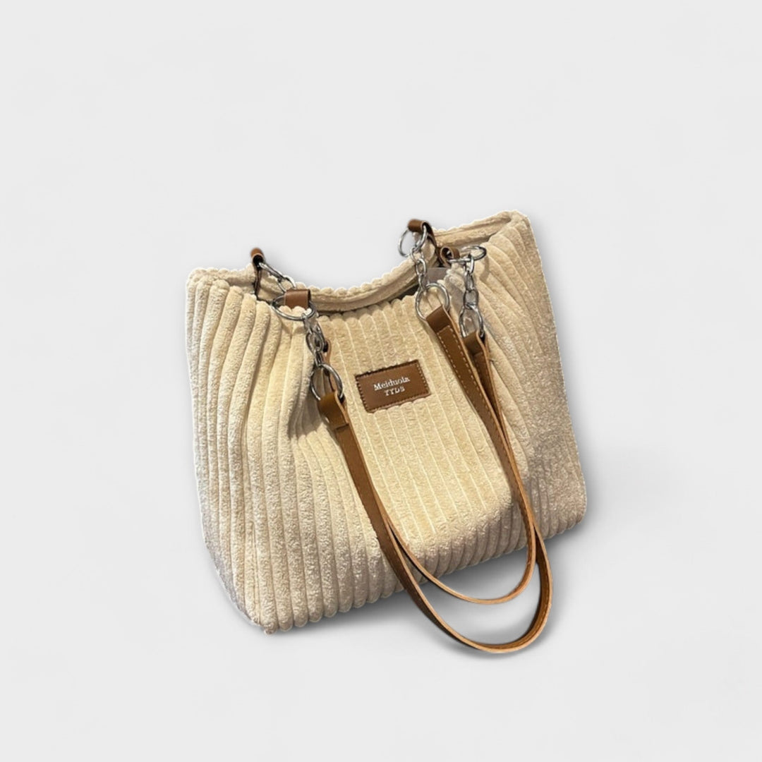 Jane | Soft Corduroy Shoulder Bag