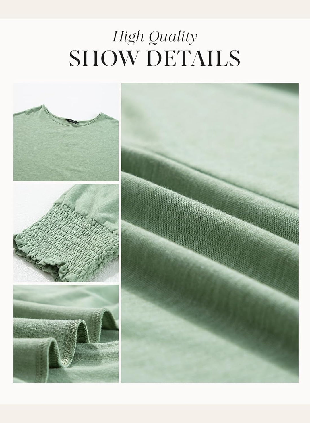 SVEA | Einfache Rundhalsausschnitt Bluse