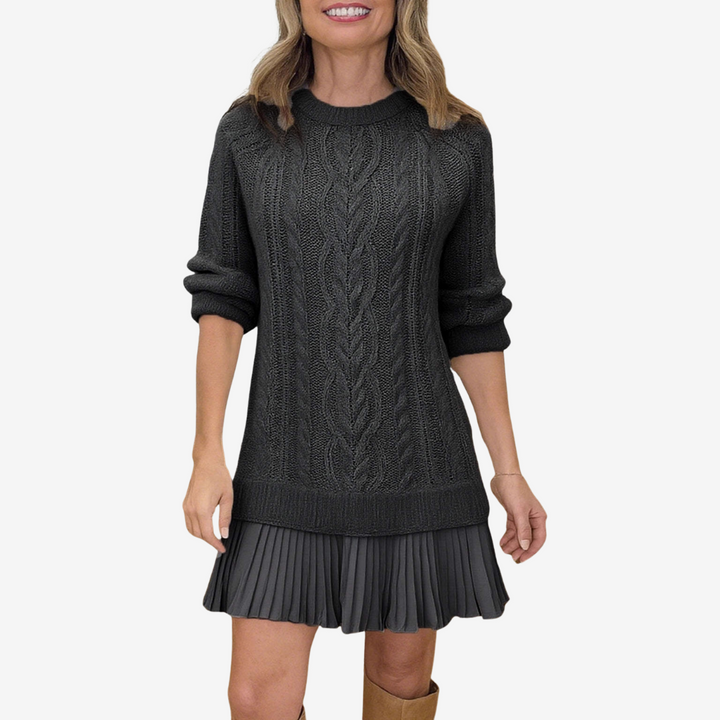 SVEA | Stilvolles & Warmes Strickkleid