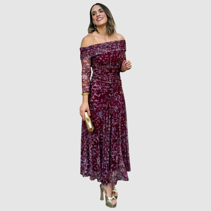 Dana - Off-the-Shoulder Dress