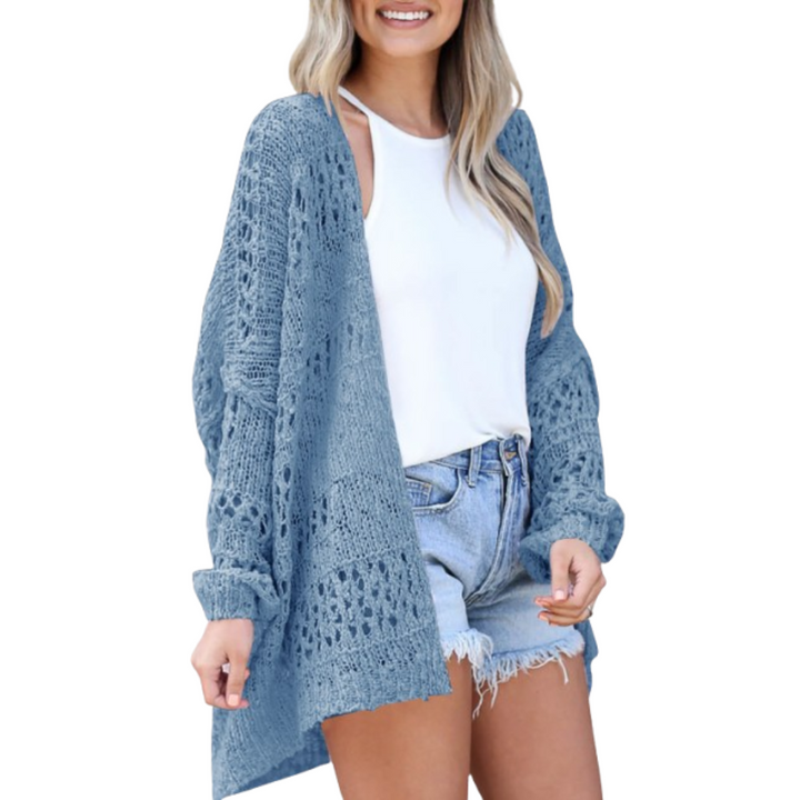 SVEA | Arizela Leichter Übergroßer Boho-Cardigan