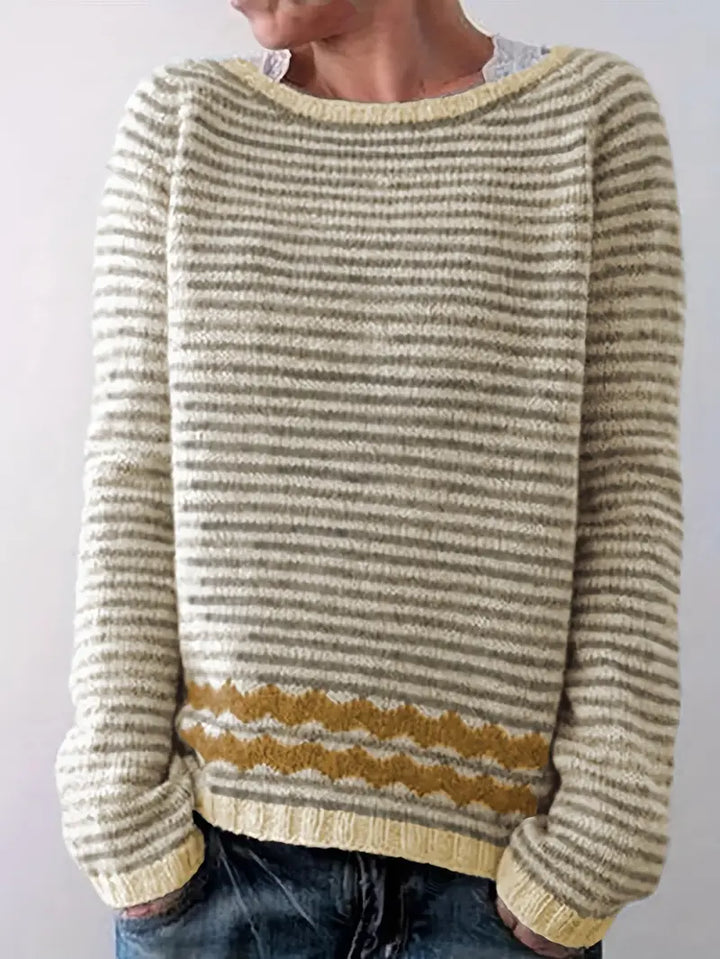 Jane | Casual Striped Sweater