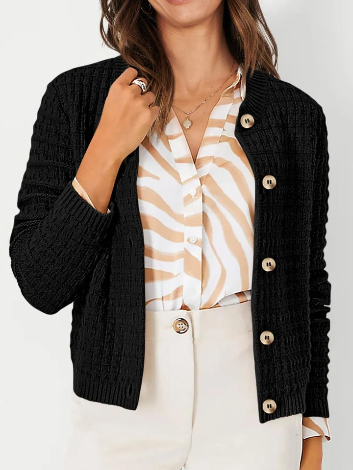 SVEA | Harper Strickjacke mit Knopfleiste