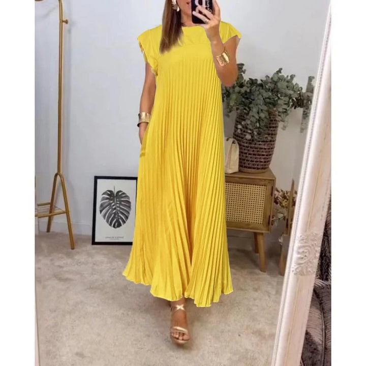 SVEA | Zeitloses & Bequemes Plissiertes Kleid