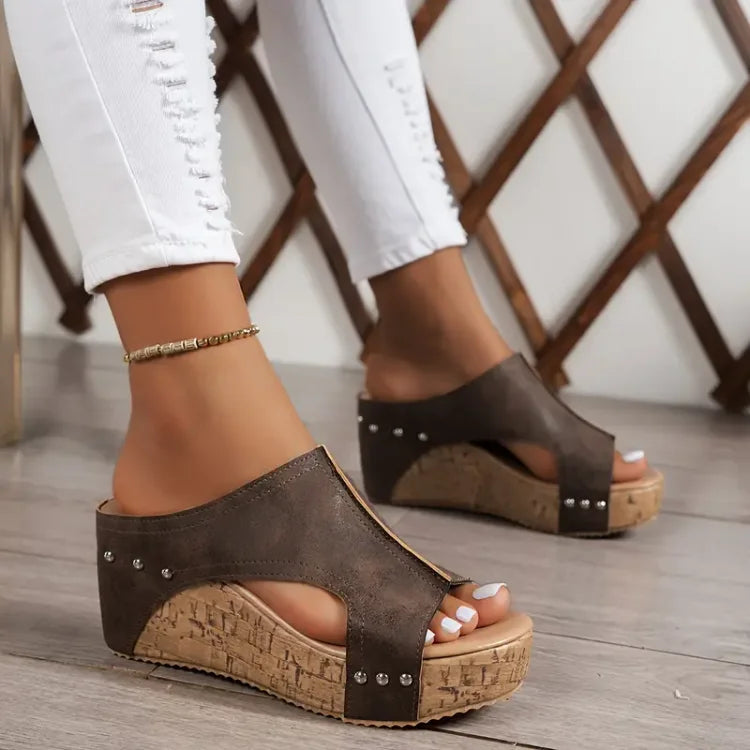 Tanja | Bequeme Keilsandalen für jeden Tag
