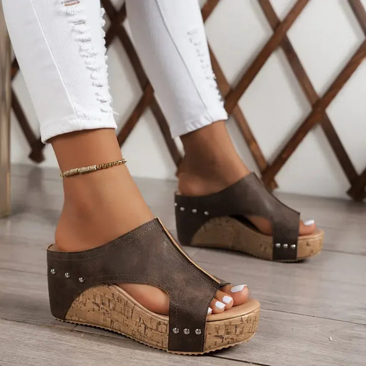 Tanja | Bequeme Keilsandalen für jeden Tag