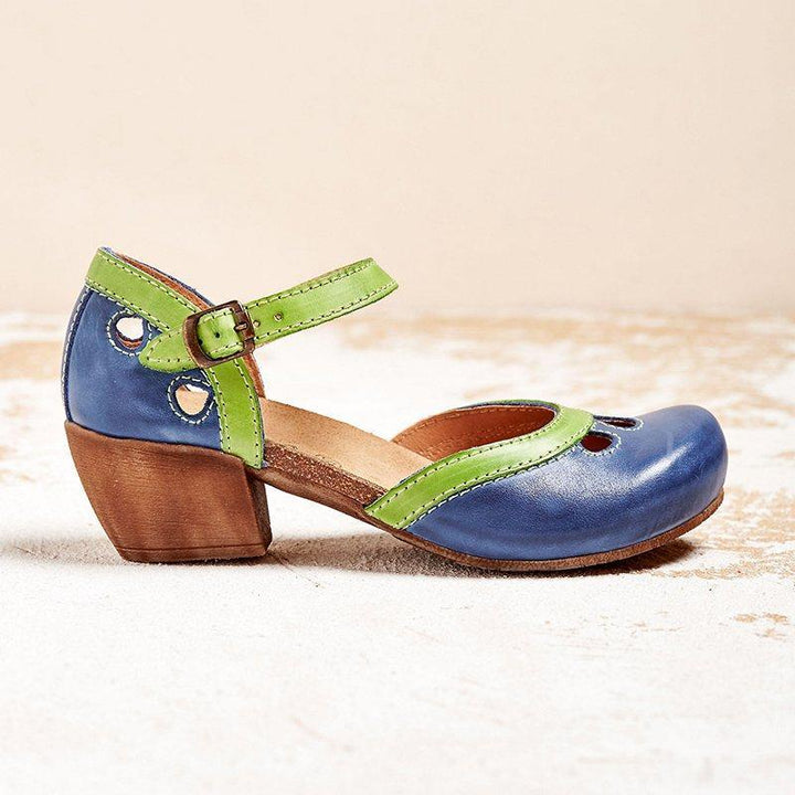 Laisy - Orthopaedic Sandals with Low Heel