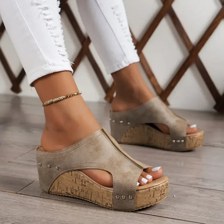 Tanja | Bequeme Keilsandalen für jeden Tag