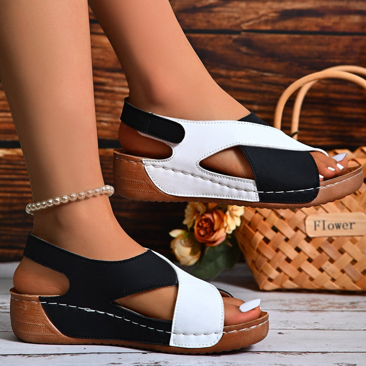 SVEA | Gela Offene Komfortsandalen