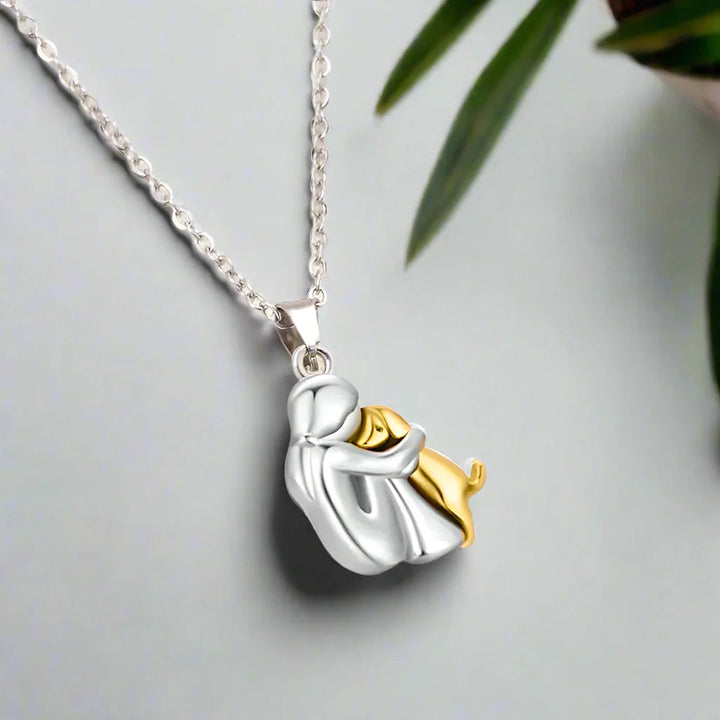 Dog Embrace Necklace