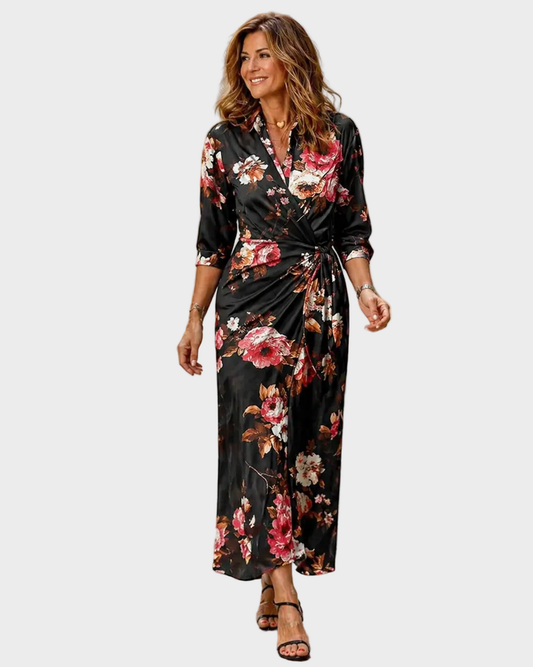Lola - Maxi Print Dress