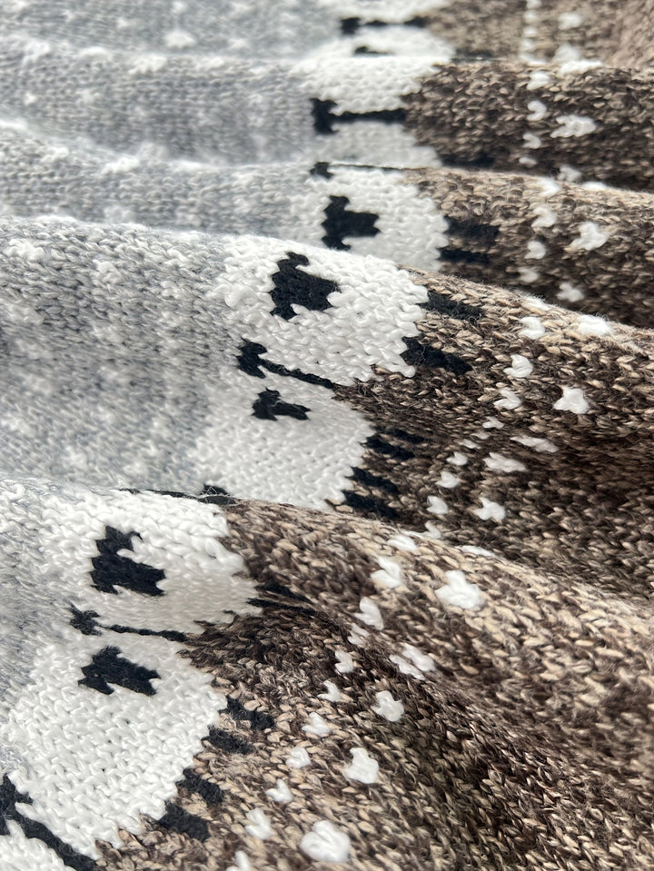 Jane | Elegant Winter Jacquard Sweater