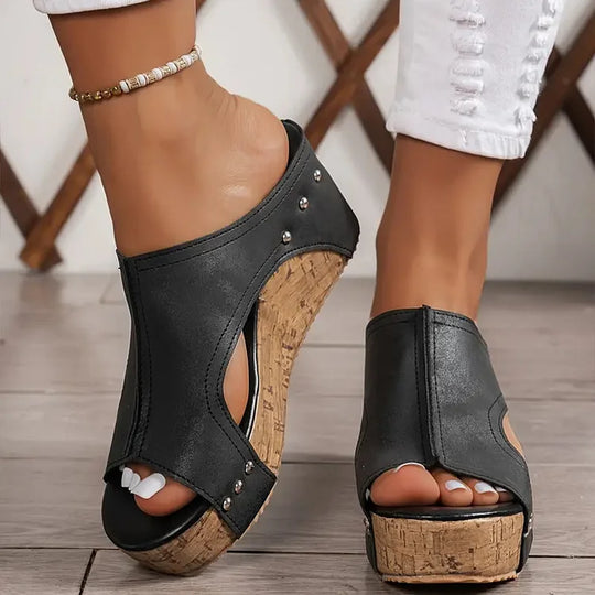 Tanja | Bequeme Keilsandalen für jeden Tag