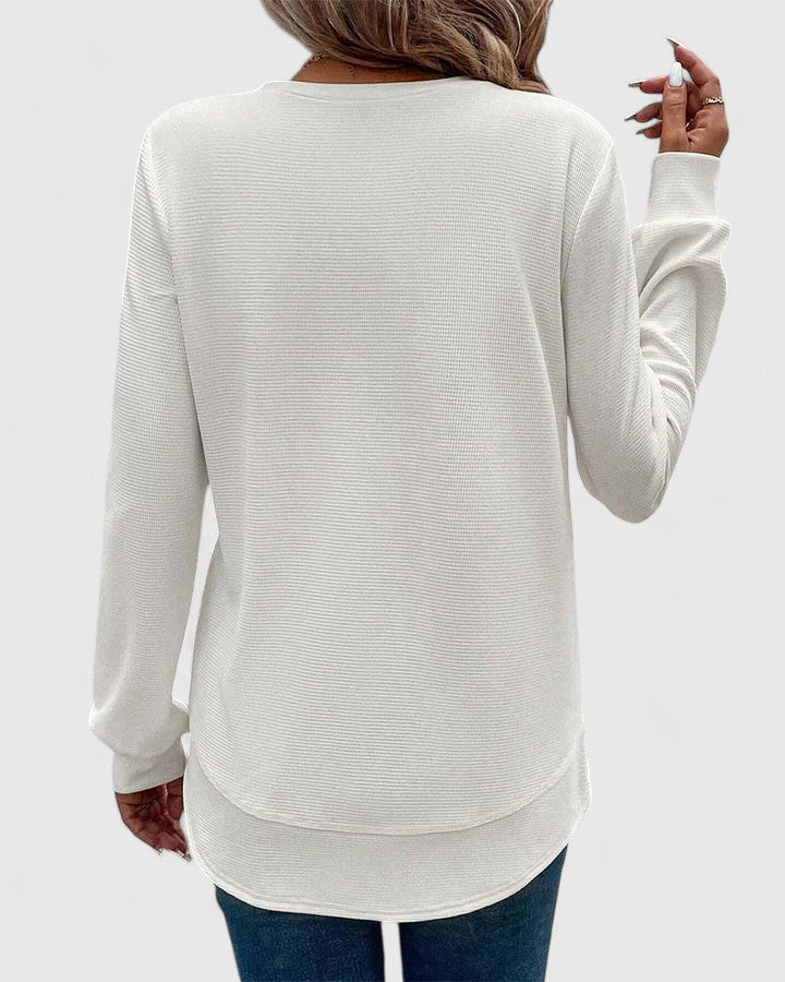 SVEA | Schickes Top mit seitlichem Schlitz