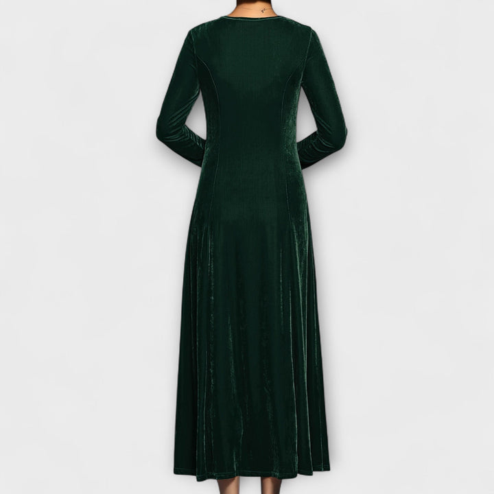 SVEA | Weiches Samtkleid