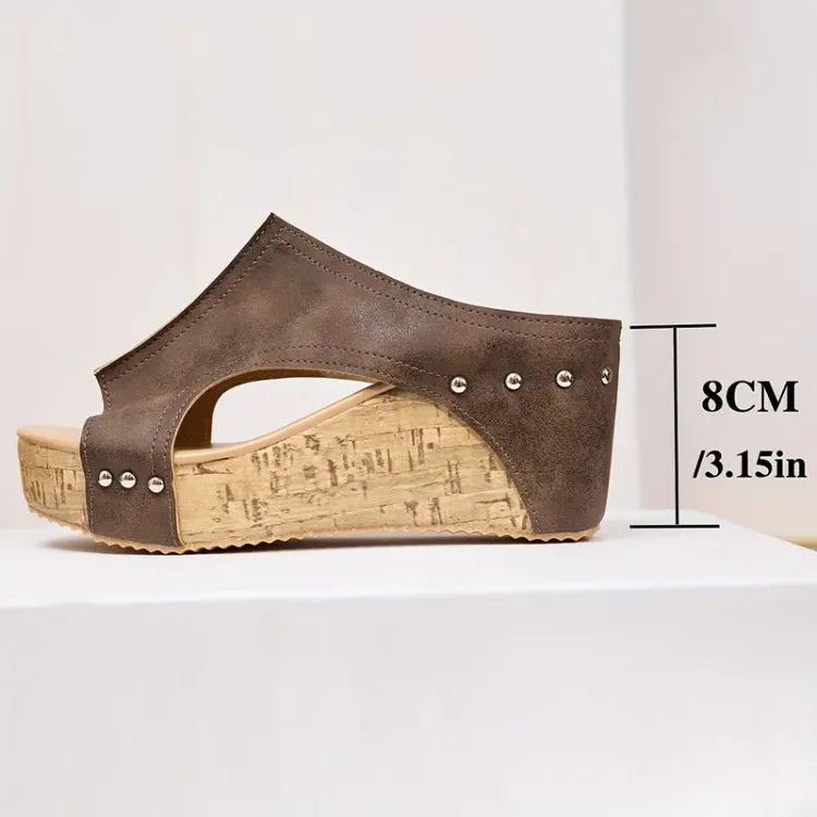 Tanja | Bequeme Keilsandalen für jeden Tag