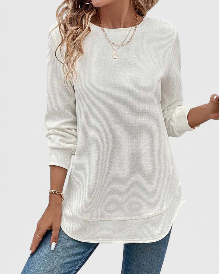 SVEA | Schickes Top mit seitlichem Schlitz