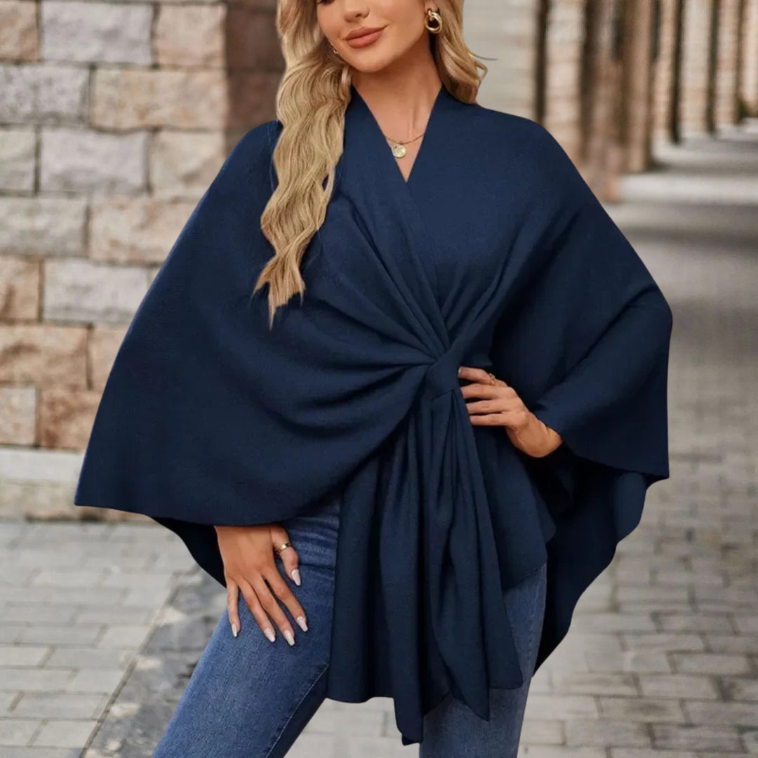 Jane | Elegant Poncho Sweater