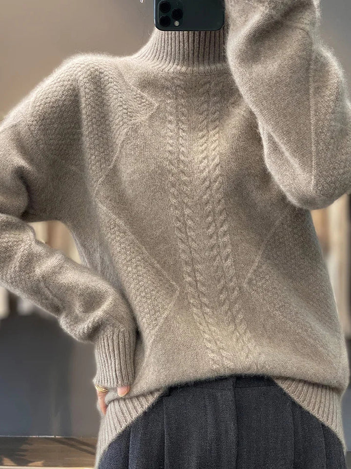 Jane | Cashmere Turtleneck Sweater