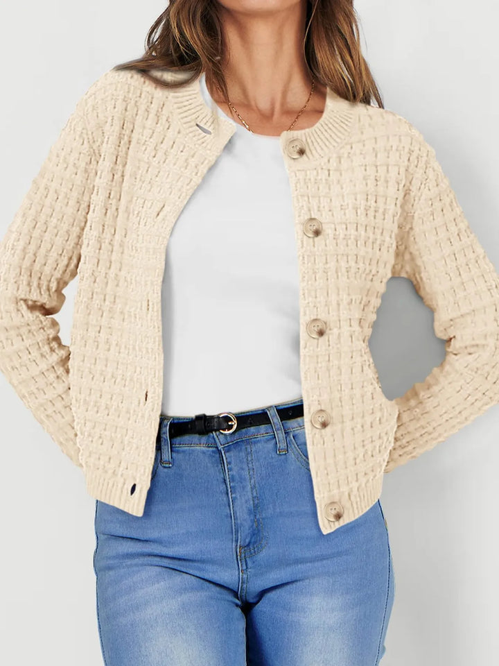 SVEA | Harper Strickjacke mit Knopfleiste