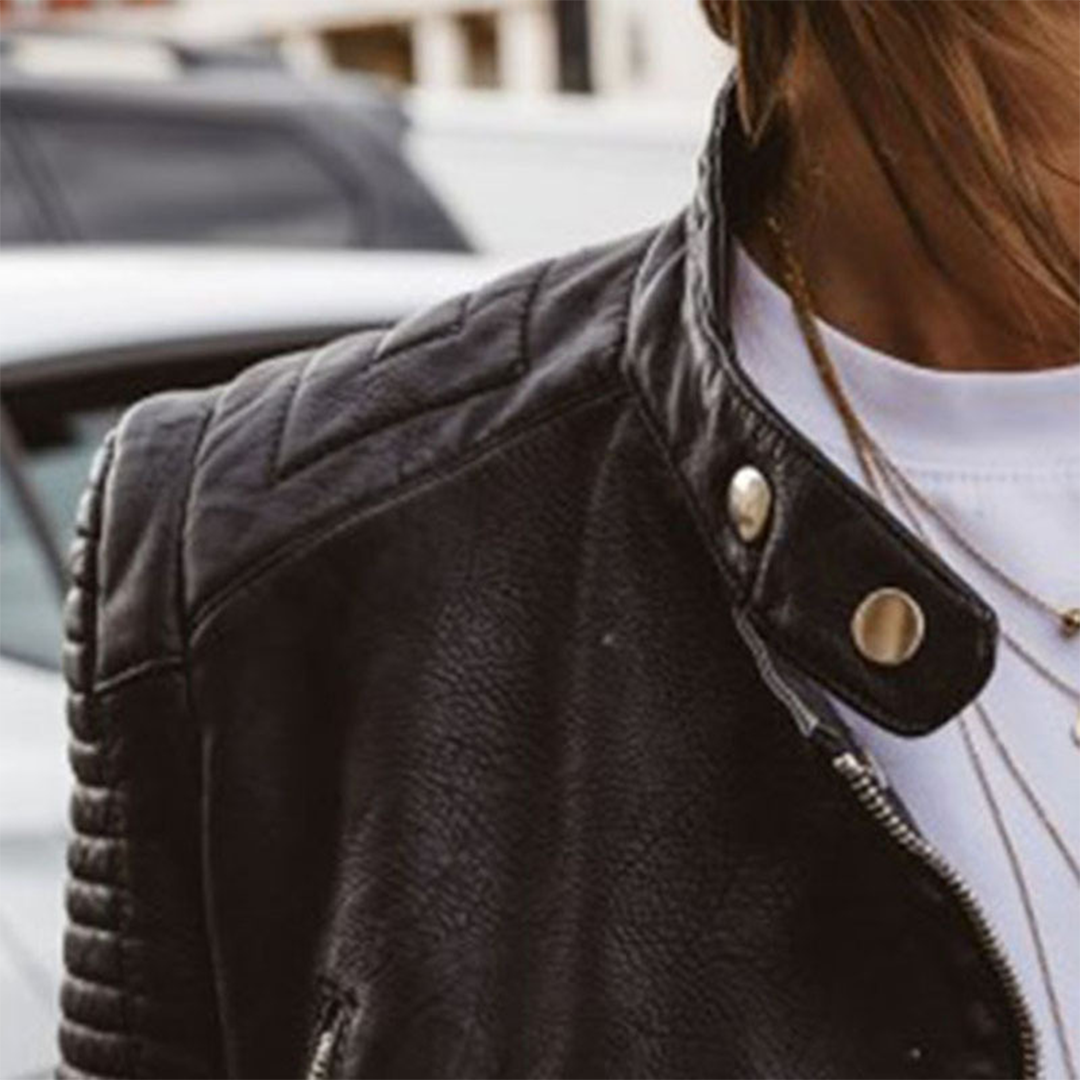 Jane | Sophie Laurent Classic Leather Jacket