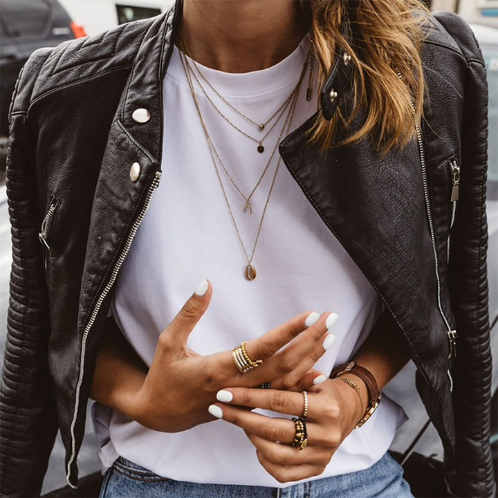 Jane | Sophie Laurent Classic Leather Jacket