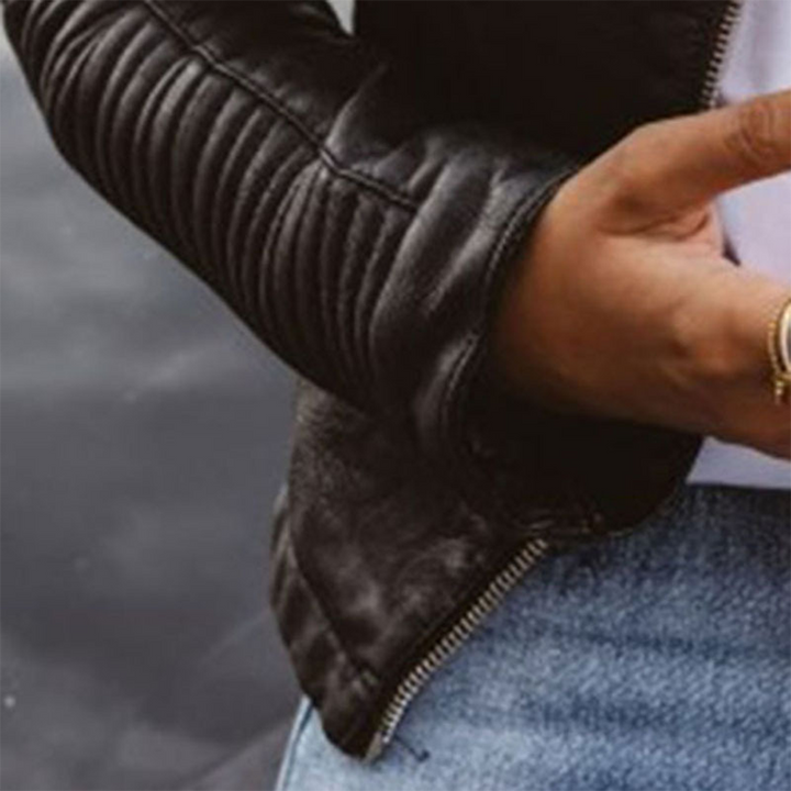 Jane | Sophie Laurent Classic Leather Jacket