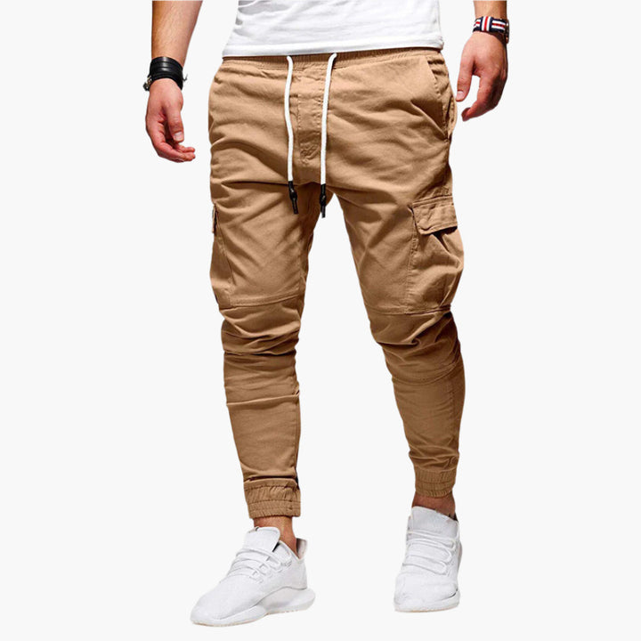SVEA | Herren Cargo Jogginghose – Moderne Streetwear Freizeithose mit Taschen und Elastikbund, Outdoor & Alltag