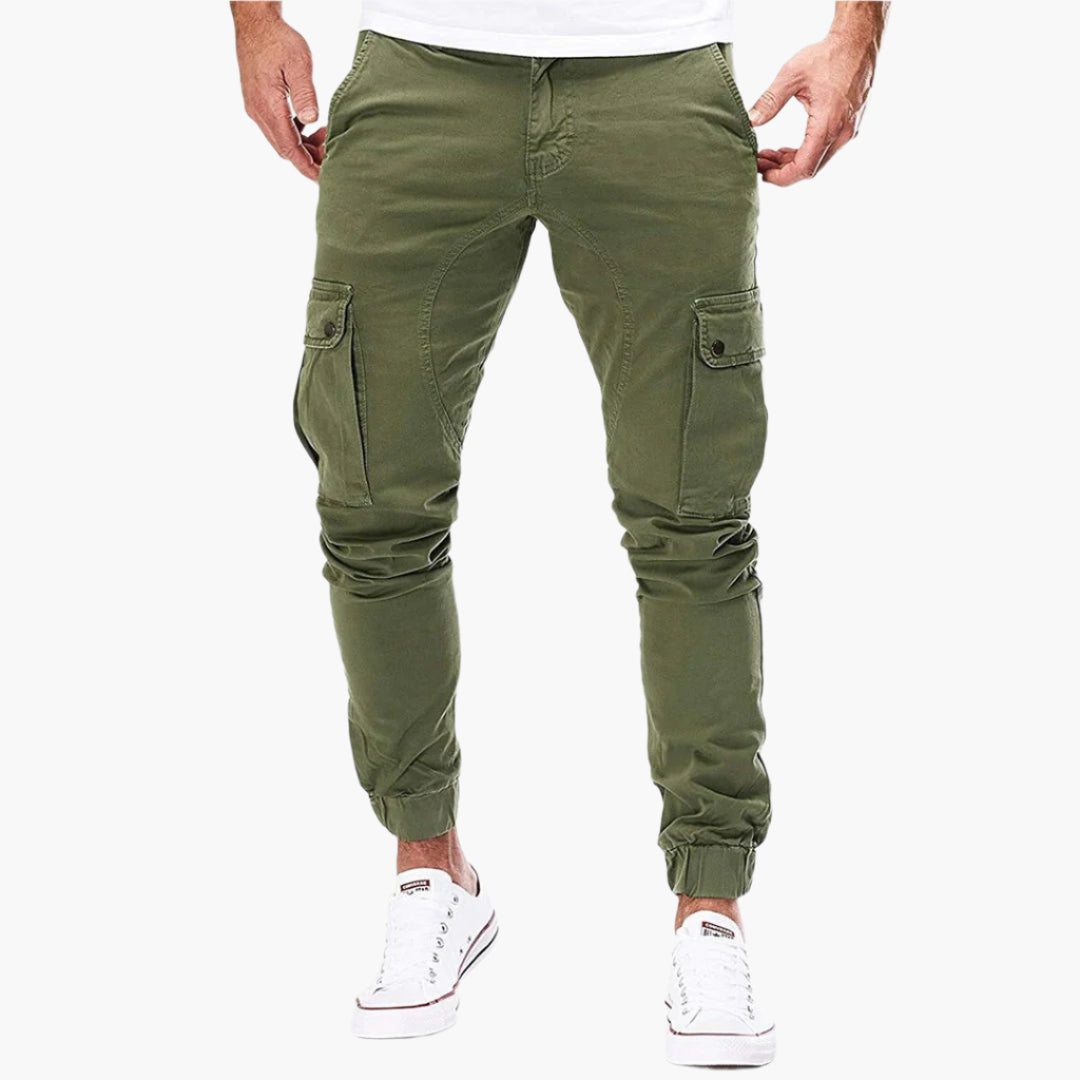 SVEA | Herren Cargo Jogginghose – Moderne Streetwear Freizeithose mit Taschen und Elastikbund, Outdoor & Alltag