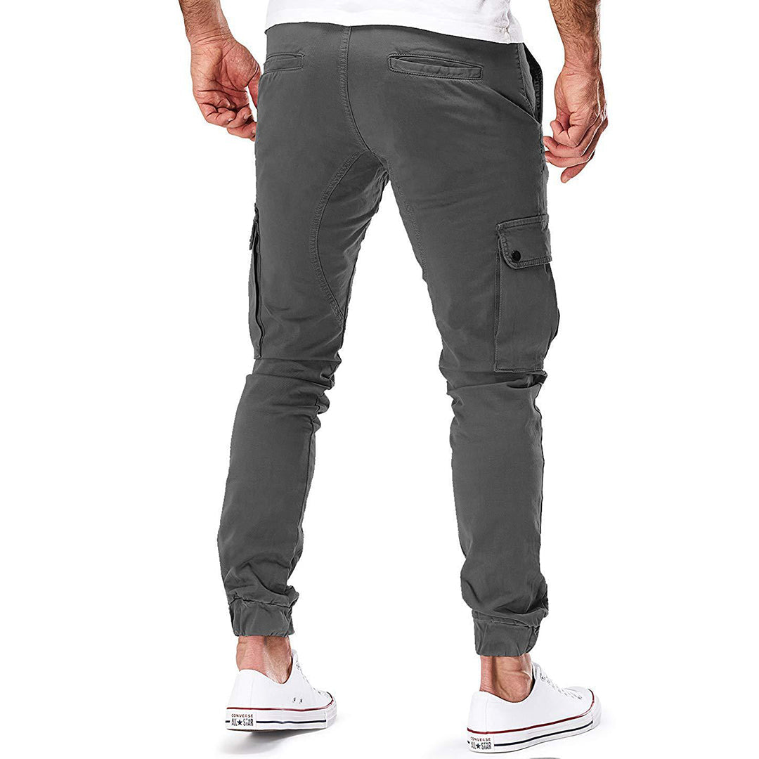 SVEA | Herren Cargo Jogginghose – Moderne Streetwear Freizeithose mit Taschen und Elastikbund, Outdoor & Alltag