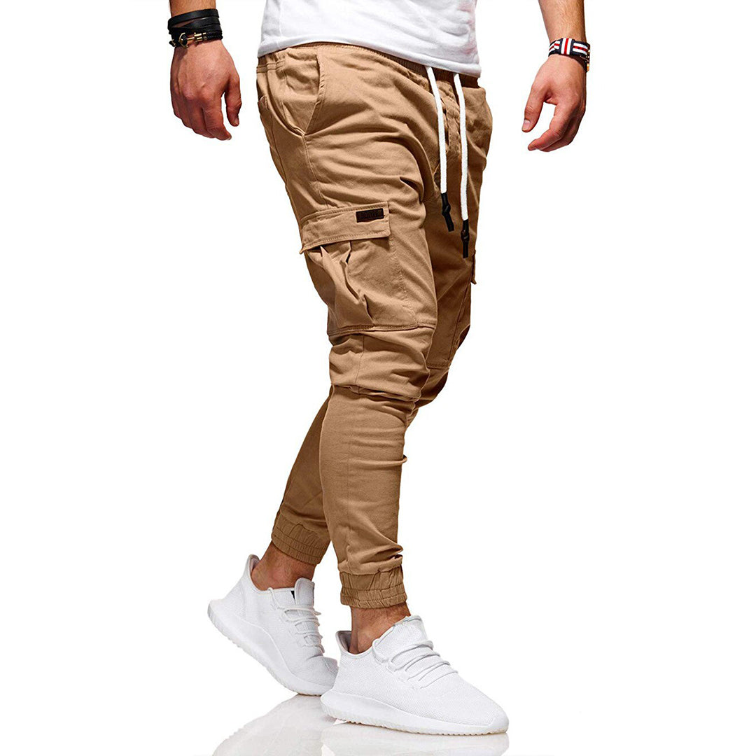 SVEA | Herren Cargo Jogginghose – Moderne Streetwear Freizeithose mit Taschen und Elastikbund, Outdoor & Alltag