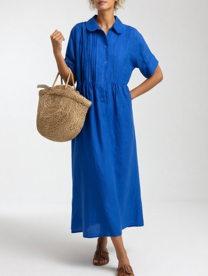SVEA | Fließendes Sommer-Blusenkleid